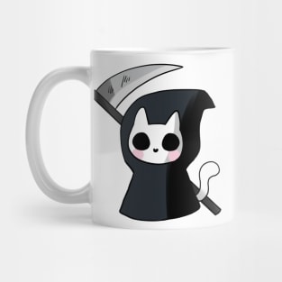 Grim reaper cat Mug